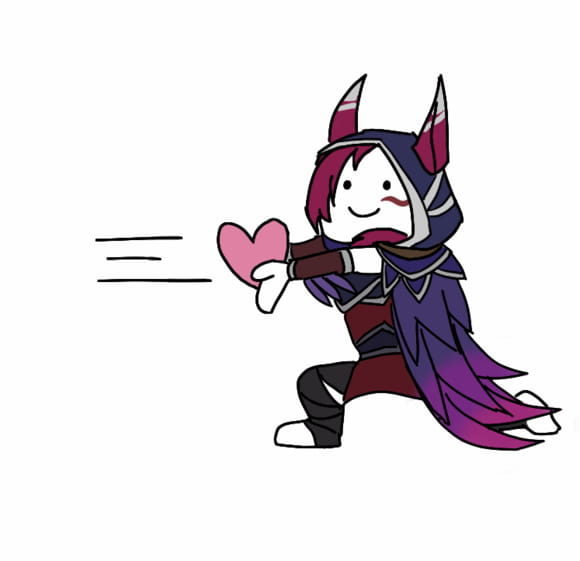 卡殿 发射小心心表情包下载