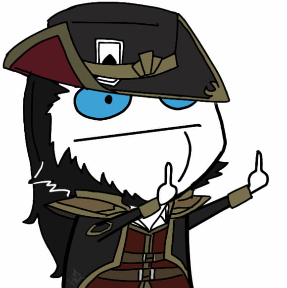 卡殿 竖中指表情包