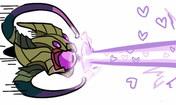 卡殿 发射小心心表情包下载