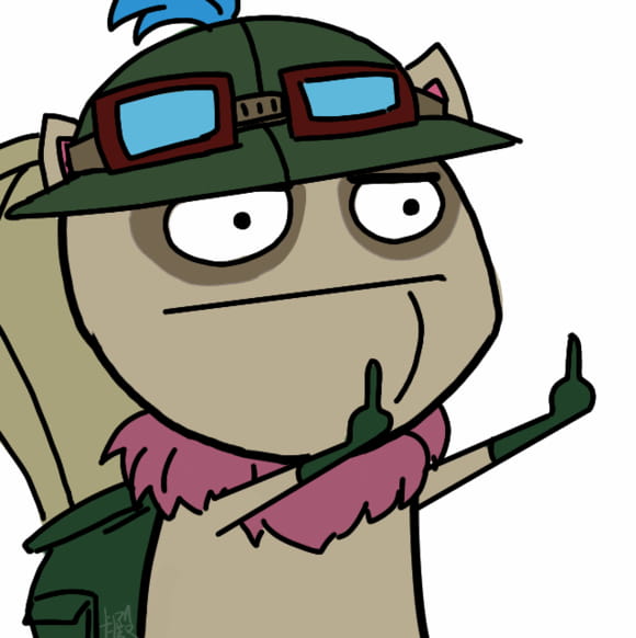 卡殿 竖中指表情包