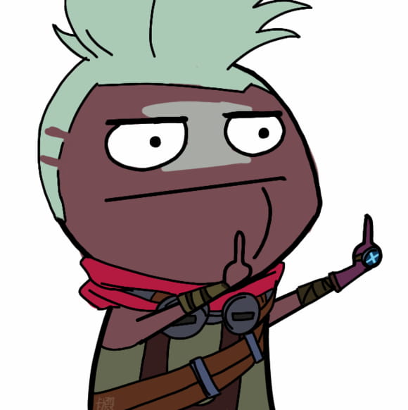 卡殿 竖中指表情包