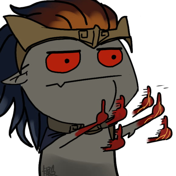 卡殿 竖中指表情包