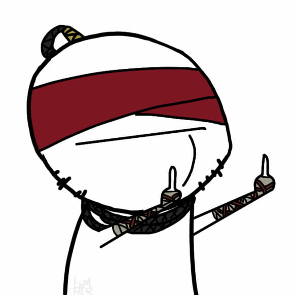 卡殿 竖中指表情包