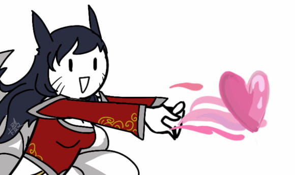 卡殿 发射小心心表情包下载