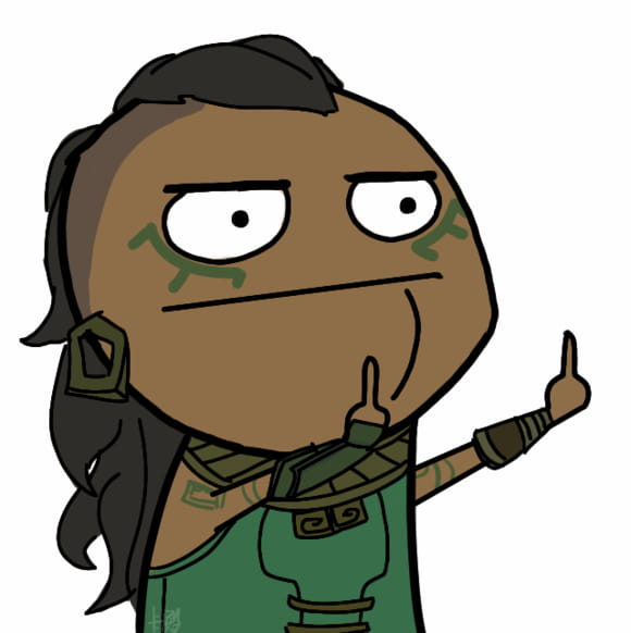 卡殿 竖中指表情包