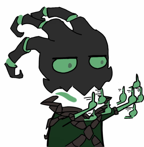 卡殿 竖中指表情包