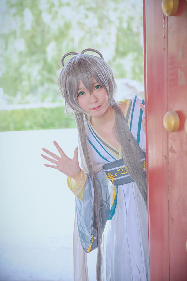 VOCALOID 洛天依 芷汀兰 cosplay