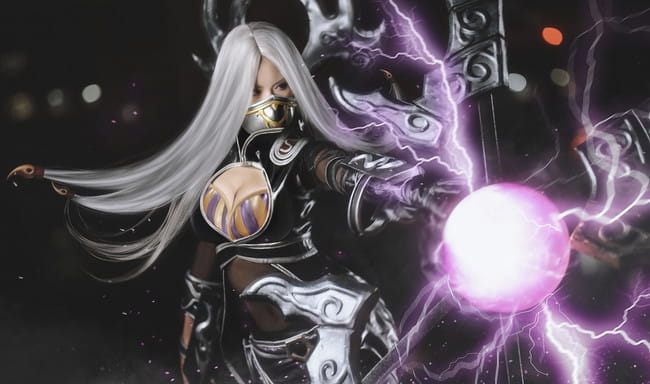 英雄联盟 刀锋意志艾瑞莉娅cosplay