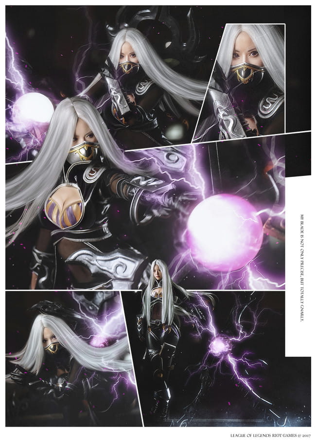 英雄联盟 刀锋意志艾瑞莉娅cosplay