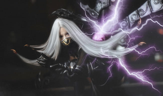 英雄联盟 刀锋意志艾瑞莉娅cosplay