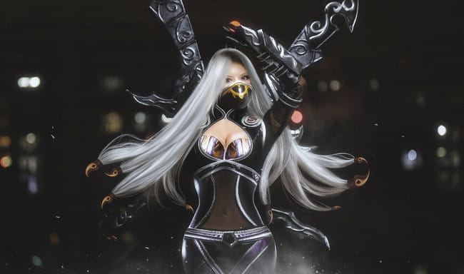 英雄联盟 刀锋意志艾瑞莉娅cosplay