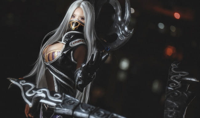 英雄联盟 刀锋意志艾瑞莉娅cosplay