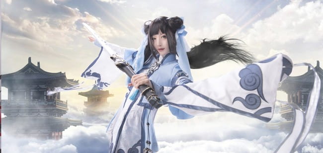 请问是你的咩咩掉了吗？剑网三纯阳萝莉cosplay
