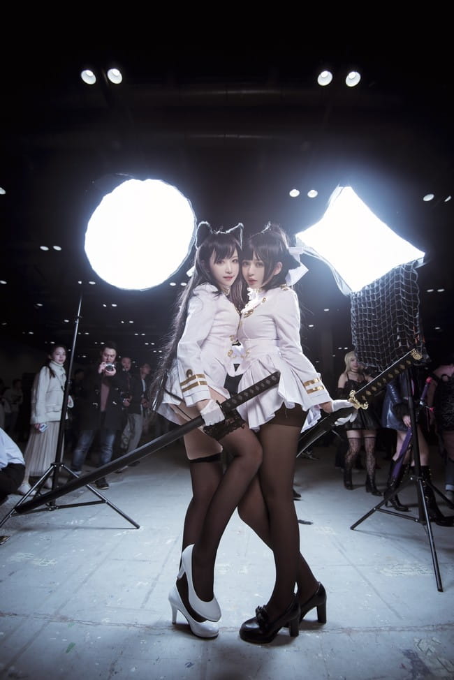 碧蓝航线 爱宕✖️高雄cos 社保