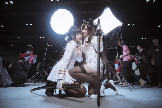 碧蓝航线 爱宕✖️高雄cos 社保