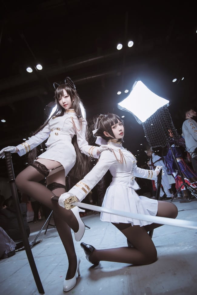 碧蓝航线 爱宕✖️高雄cos 社保