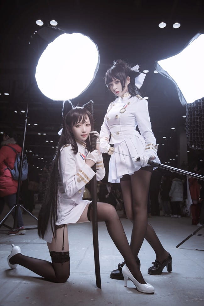 碧蓝航线 爱宕✖️高雄cos 社保