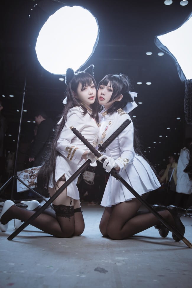 碧蓝航线 爱宕✖️高雄cos 社保