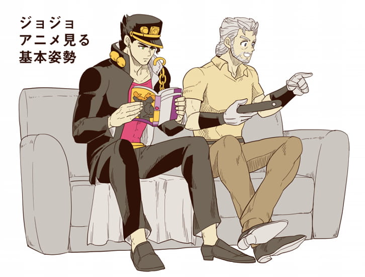 《JOJO的奇妙冒险》乔瑟夫·乔斯达萌化手机主题