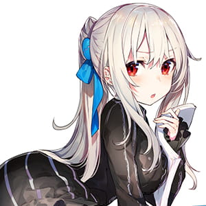 时间是一只藏在黑暗中的温柔的手 二次元头像女生呆萌