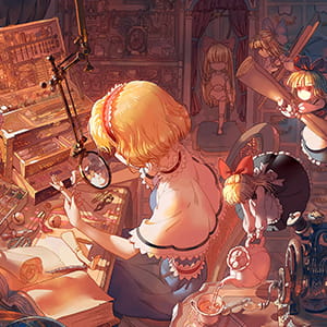 【爱丽丝·玛格特罗依德】二次元头像女生呆萌 第二辑