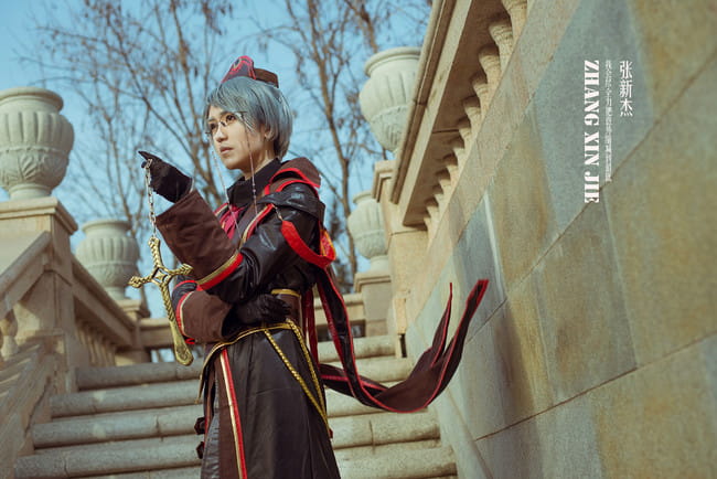 全职高手 张新杰 账号卡石不转cosplay图片