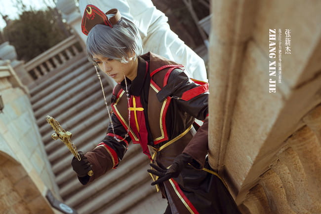 全职高手 张新杰 账号卡石不转cosplay图片