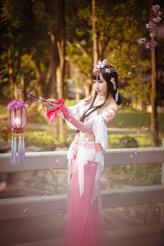 王者荣耀 甄姬 游园惊梦cosplay图片(1)