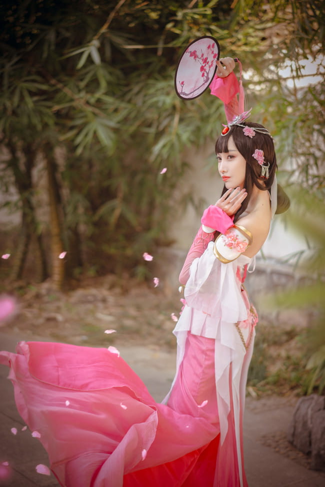 王者荣耀 甄姬 游园惊梦cosplay图片(1)