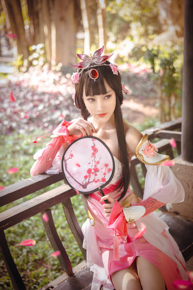 王者荣耀 甄姬 游园惊梦cosplay图片(1)