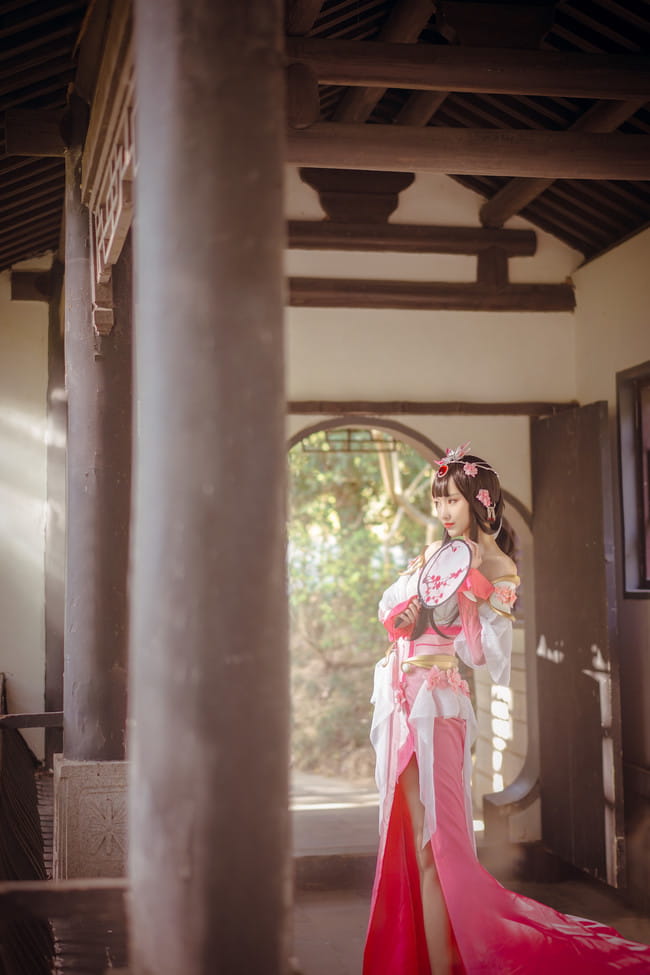 王者荣耀 甄姬 游园惊梦cosplay图片(1)