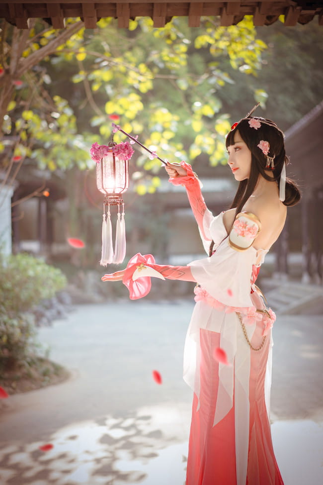 王者荣耀 甄姬 游园惊梦cosplay图片(1)