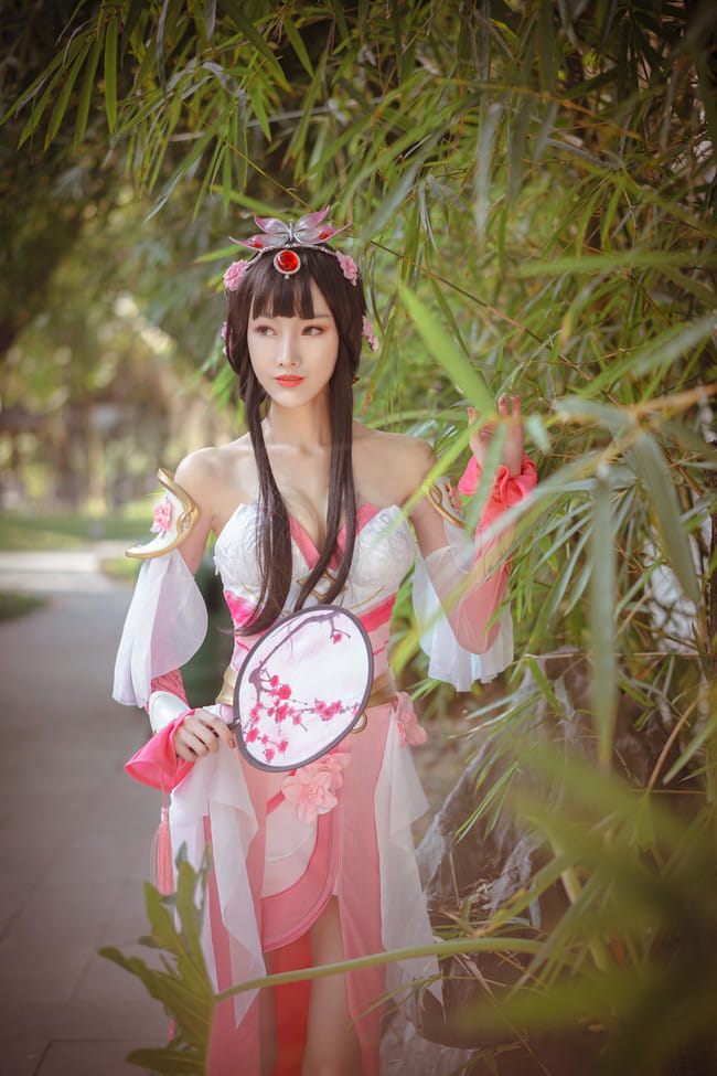 王者荣耀 甄姬 游园惊梦cosplay图片(1)