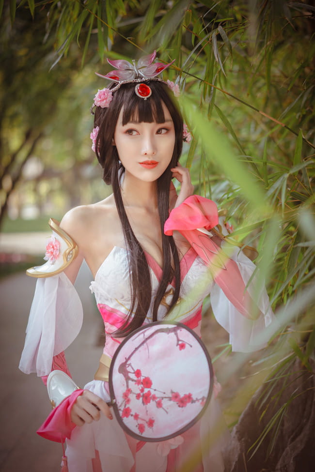 王者荣耀 甄姬 游园惊梦cosplay图片(1)