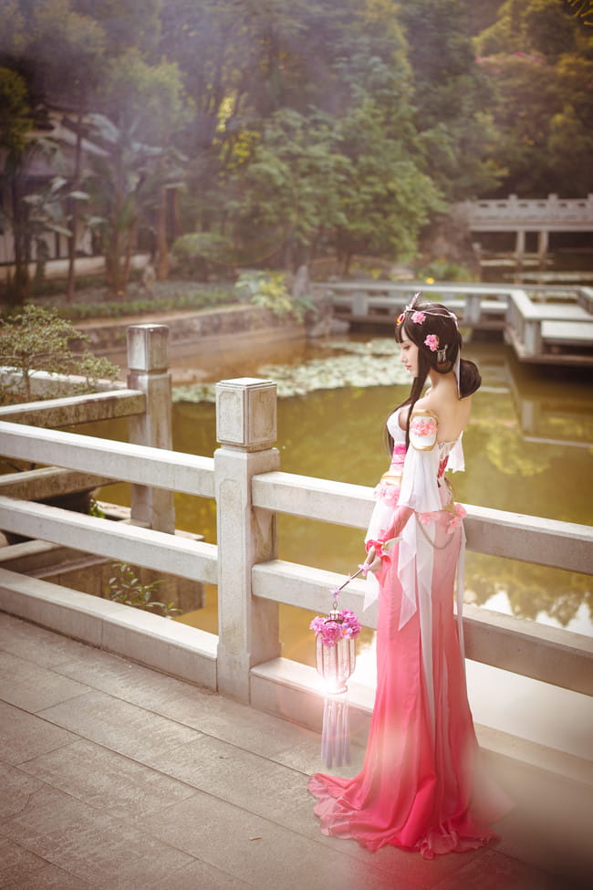 王者荣耀 甄姬 游园惊梦cosplay图片(1)