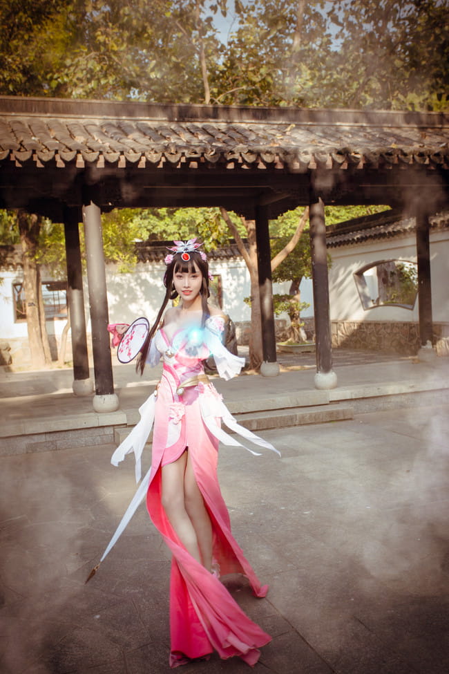 王者荣耀 甄姬 游园惊梦cosplay图片(1)