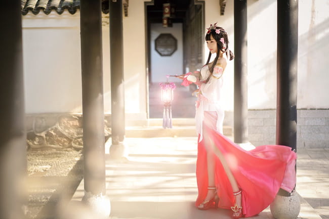 王者荣耀 甄姬 游园惊梦cosplay图片(1)