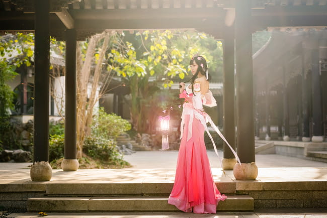 王者荣耀 甄姬 游园惊梦cosplay图片(1)