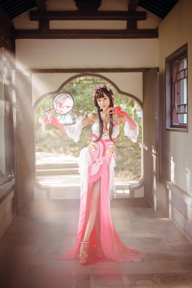 王者荣耀 甄姬 游园惊梦cosplay图片(1)