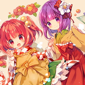 同伴这个存在 是相当厉害的 二次元头像女生呆萌