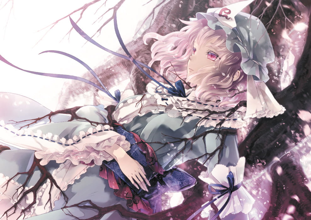 西行寺幽幽子手机主题