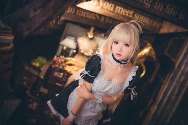 缘之空 穹妹女仆 cosplay