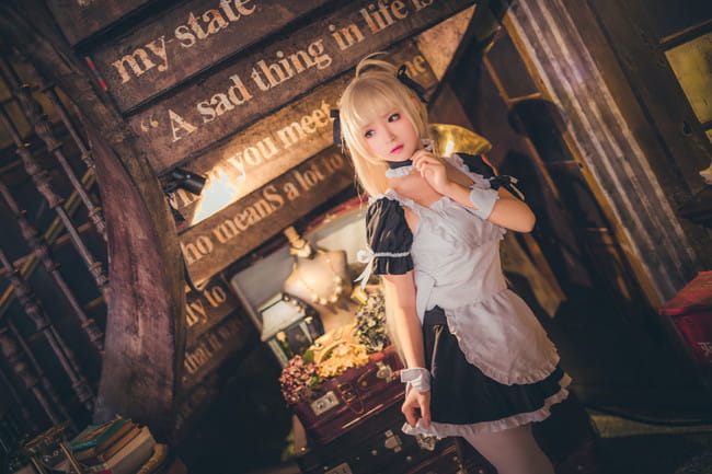 缘之空 穹妹女仆 cosplay