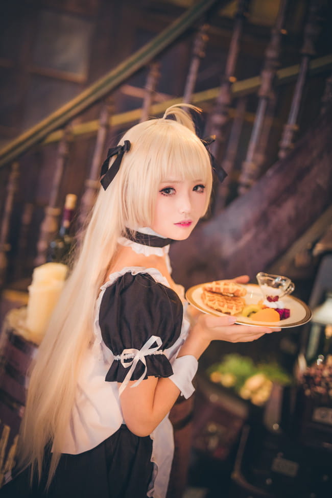 缘之空 穹妹女仆 cosplay