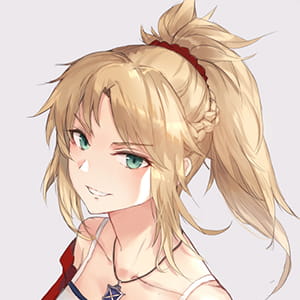 以红色的闪电之力追寻蓝色的背影 莫德雷德 头像