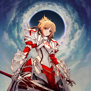 以红色的闪电之力追寻蓝色的背影 莫德雷德 头像