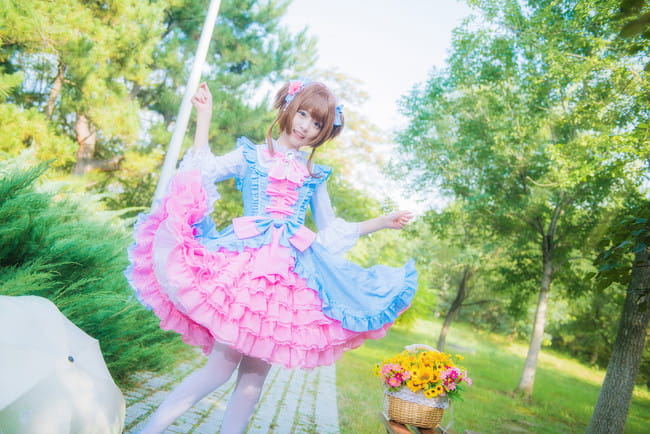 魔卡少女樱 小樱下午茶 cosplay