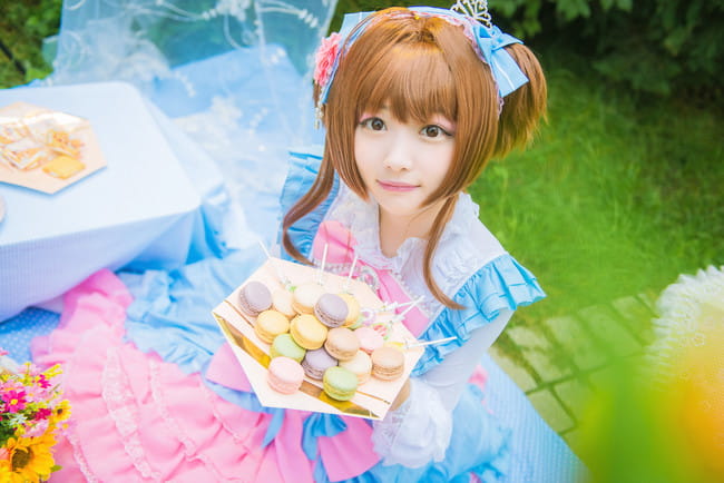 魔卡少女樱 小樱下午茶 cosplay