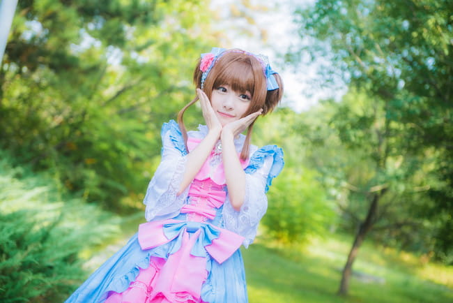 魔卡少女樱 小樱下午茶 cosplay