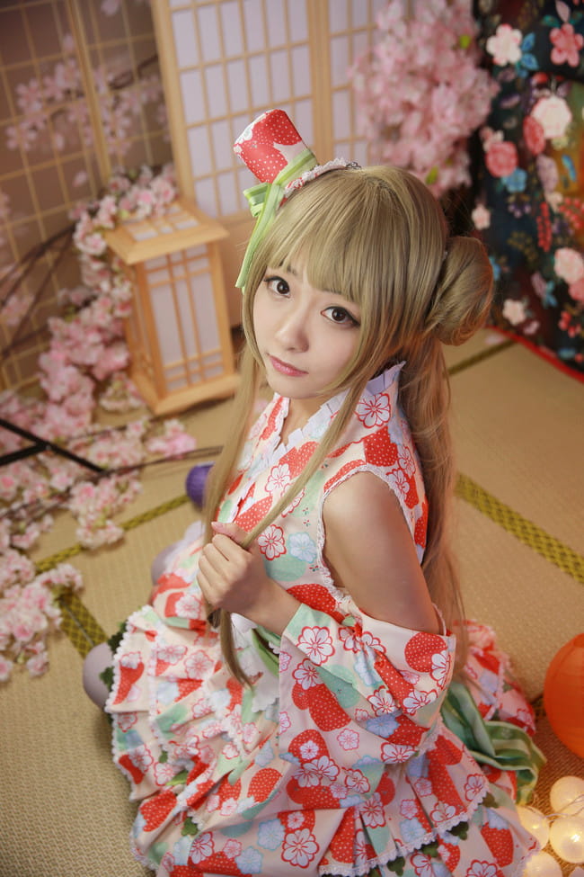 love live 南小鸟 浴衣觉醒 cosplay